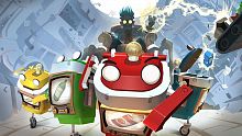 android, mobile, ios, gamehub.vn, scrap squad, hài hước, vui nhộn, robot, game đơn giản, nhặt rác, phế thải