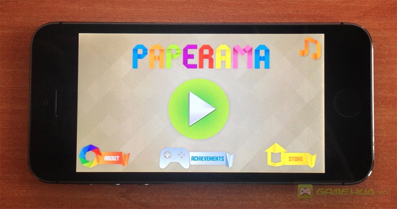 Paperama - tựa game xếp giấy Origami nổi tiếng đã có phiên bản iOS