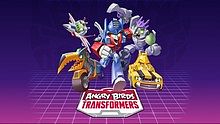 angry birds, android, ios, robot, rovio, game giai do, game dua xe, transformers, angry birds transformers, kart, optimus, bumblebee, dua xe thu