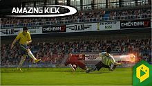 android, ios, game hot, google play, joy entertainment, ra mat, game bong da, penalty, amazing kick, amazing kick: world cup 2014, phat hanh, itunes