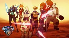 2d, moba, sap phat hanh, chien thuat, warp, warriors of the red planet, awesomenauts