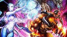 rpg, final fantasy, gree, square enix, game nhap vai, game nhat, nhap vai theo luot, final fantasy artniks, final fantasy artniks dive, game nhap vai theo luot