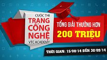 event, vtc academy, giai thuong, cuoc thi