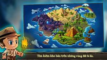 chibi, android, ios, 2d, tai game mien phi, platform, treasure rush, genergame studio, cartoon