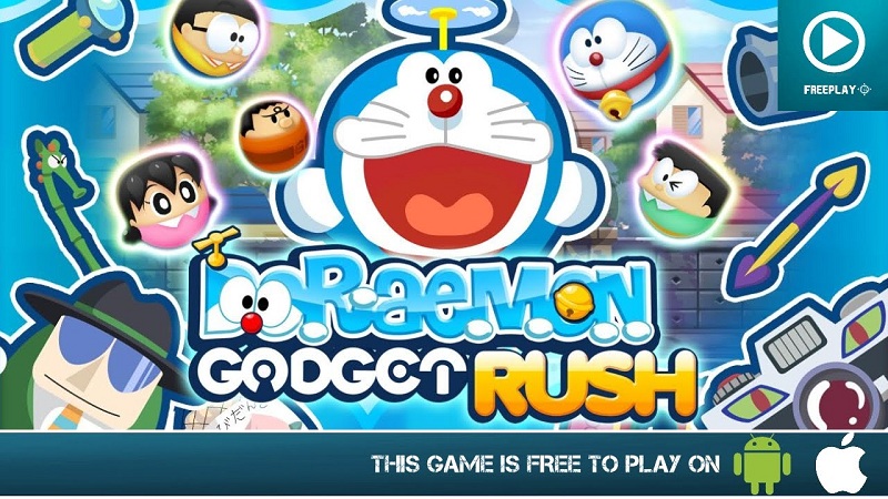 Doraemon Gadget Rush - Trở về tuổi thơ chơi xếp hình - iOS/Android