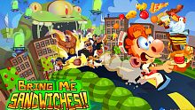 ios, game mobile, 2d, platform, nguoi ngoai hanh tinh, game di dong, bring me sandwiches, adult swim, game don gian, jimmy nugget