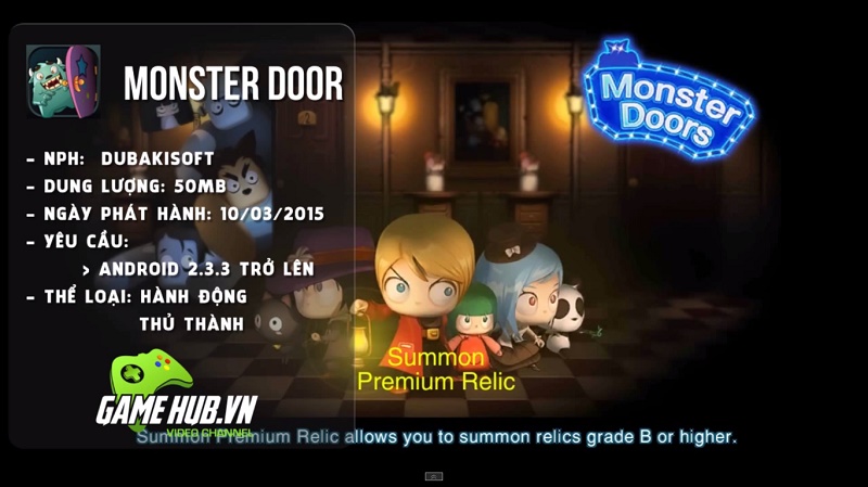 Monster Doors - Tiêu diệt cánh cửa ma quỷ - Android
