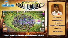 clash of clans, coc, onclan, live stream, hog rider