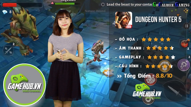 Đánh giá game Dungeon Hunter 5 - Gameloft