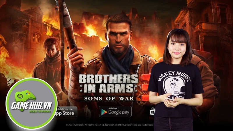 Đánh giá game Brothers in Arms 3 - Gameloft