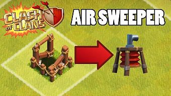 clash of clans, update, cập nhật, supercell, coc, huong dan, guide, tips, trick, air sweeper