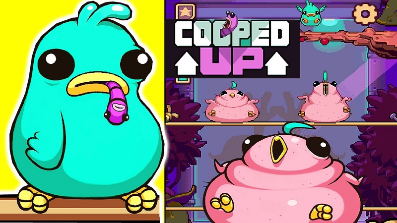 Cooped Up - Game chim béo leo cây đớp sâu - iOS/Android