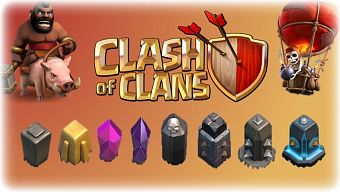clash of clans, android, ios, hướng dẫn, coc, phòng thủ, tips, trick, tường, wall