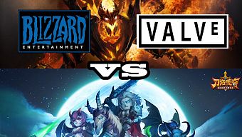 game mobile, gmo, blizzard, dota, valve, dota 2, dota truyền kỳ, lilith games, blizzard entertaiment, dot arena, soul clash, ăn cắp bản quyền, khởi kiện dota truyền kỳ