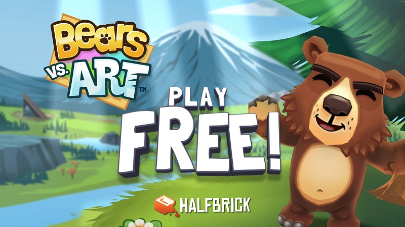 Bears vs Art - Game đầu gấu cào xé tranh vẽ - iOS/Android