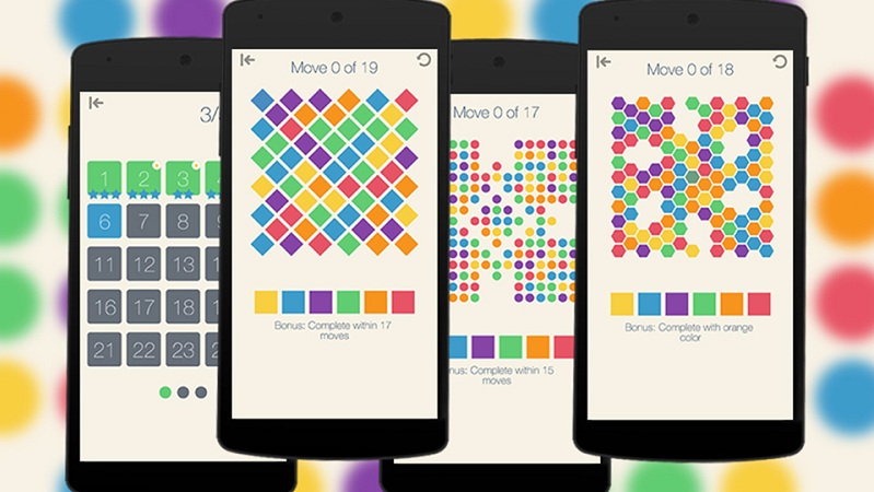 Colors United - Game xếp màu thử thách tư duy logic - iOS/Android