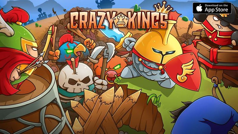 Crazy Kings - Game thủ thành diệt quái vây tứ phía - iOS