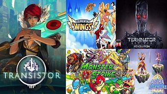 android, ios, game hot, gmo, tổng hợp, tong hop, mmo, monster strike, tải game miễn phí, game miễn phí, terminator genisys: revolution, transistor, elemental wings, anima adventure: dice battle, striker soccer america 2015