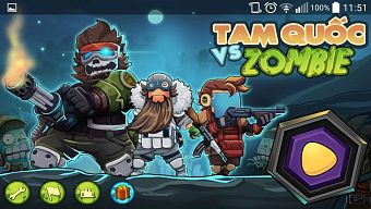 nhập vai, game việt, chiến đấu, shooter game, game platform, game ban sung, đồ họa 2d, tam quốc vs zombie, tam quoc vs zombie, mobile game asia, game do hoa 2d, three kingdom's heroes vs zombie