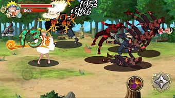 android, naruto, mobile, ios, 2d, nhập vai, rpg, game 2d, cách đấu hỏa ảnh, chặt chém, psp, ps2