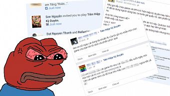 game thủ, facebook, tien hiep ky duyen, tiên hiệp kỳ duyên, invite, phát điên, người dùng, bức xúc