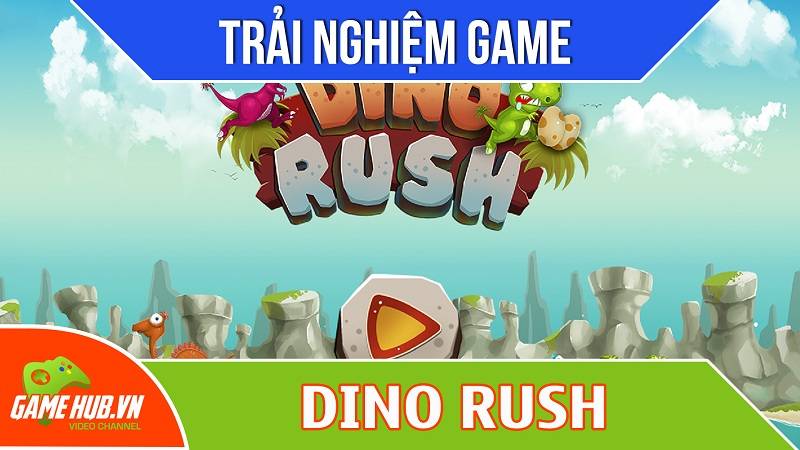 [Bluebird games] Dino rush - Game đưa rồng con vượt ao hồ