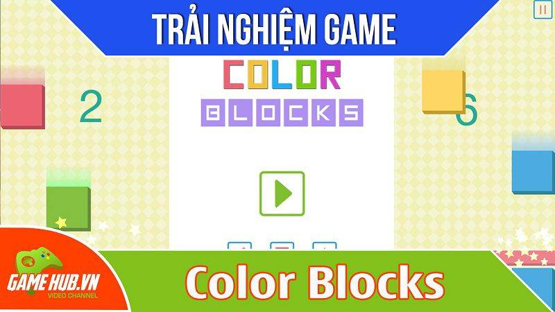 [Bluebird games] Color Blocks - Game nhanh mắt xếp ô màu - iOS