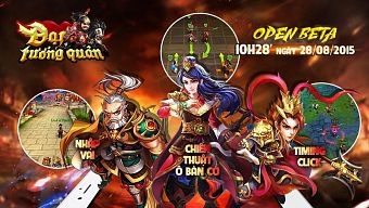 gmo, game mobile online, game mobile mới, game mobile hay, đại tướng quân