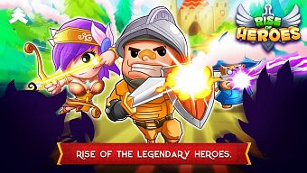 chibi, ios, game hot, rpg, tai game, download, game hay, tai mien phi, aya, rise of heroes, pine entertaiment