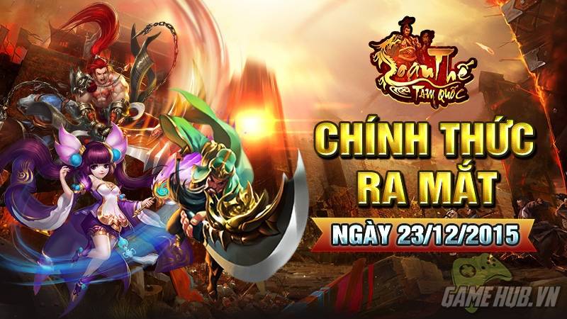 [Live Stream] Loạn Thế Tam Quốc tựa game Moba đỉnh trên di động