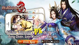 gmo, mmo, game ios, game android, hiệp khách giang hồ mobile, hiep khach giang ho mobile