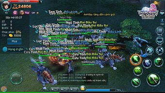 gmo, mmo, game ios, game android, thương khung chi mộng, thuong khung chi mong