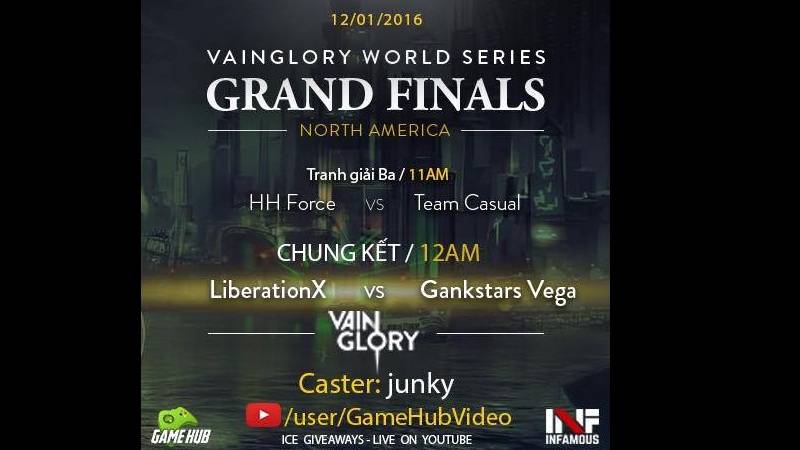 [VWS Vainglory] Vainglory World Series NA Grand-Final | Caster : Junky