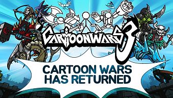 gmo, gamevil, mmo, game ios, game android, cartoon wars 3