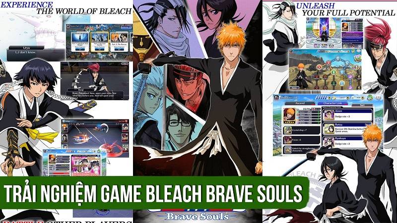 Trải nghiệm game BLEACH Brave Souls