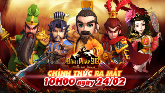 gmo, mmo, game ios, binh pháp 3d, binh phap 3d, game andropid