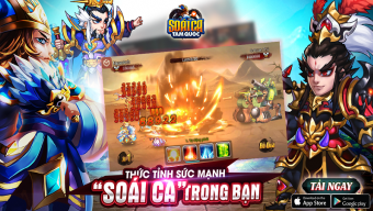 gmo, mmo, game ios, game android, vega, soái ca tam quốc, soai ca tam quoc