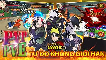 gmo, mmo, game ios, game android, huyền thoại naruto, huyen thoai naruto