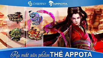 gamota, the appota, appota card, cyberpay