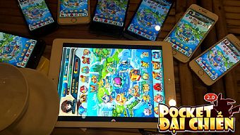 gmo, mmo, game ios, game android, pocket đại chiến, pocket dai chien