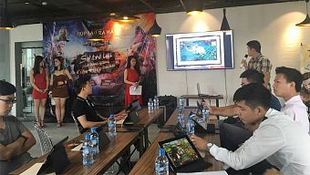 game mobile, nph gamota, ải mỹ nhân 2, tứ đại danh bổ mobile, họp báo, tu dai danh bo mobile