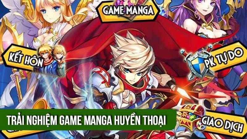 Trải nghiệm gMO RPG Manga Huyền Thoại - VTC Mobile