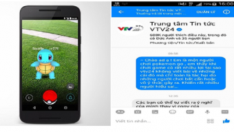 game mobile, cong dong game thu, pokemon go, pokemon game, dung do loi cho pokemon go, tac hai cua choi pokemon go, loi ich cua choi pokemon go, nhan tin cho vtv, spam vtv, game thu bao ve pokemon go, vtv24