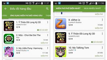 game mobile, gmo, google play, bảng xếp hạng, mmo, game ios, game android, ỷ thiên 3d