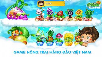 game mobile, game ios, game android, khu vườn trên mây, khu vườn trên mây mobile