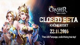 game ios, game android, crasher, mãnh chiến, tải game mãnh chiến, hướng dẫn chơi game mãnh chiến, giftcode mãnh chiến