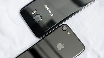samsung, iphone 7, galaxy s7, jet black, glossy black