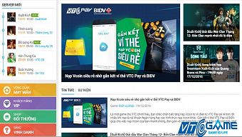 vtc game, chăm sóc khách hàng vip, hệ thống vtc game