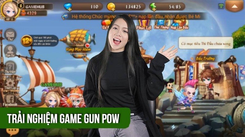 Trải nghiệm game GunPow - Game bắn súng...