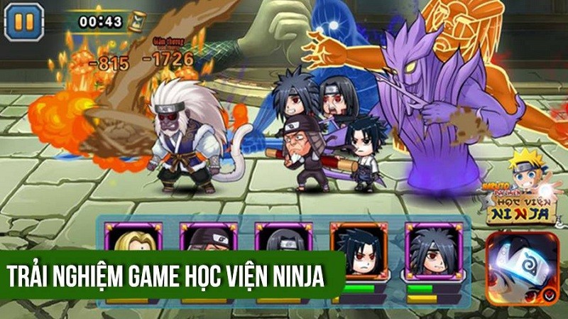[REVIEW GAME] Game dành cho fan Naruto - Học viện Ninja